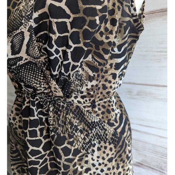 American Rag Snake Print Halter Dress sz Small - Picture 4 of 6